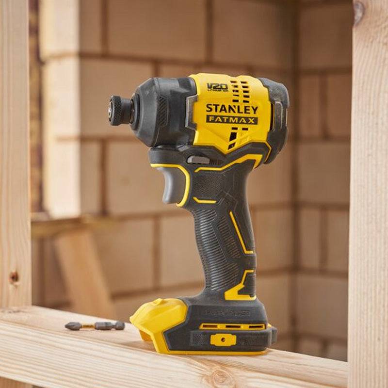 stanley - Visseuse À Impacts 170 Nm Brushless - Lithium 18V - Sans Batterie - SFMCF811B-XJ STANLEY FATMAX V20 Stanley - Image 2