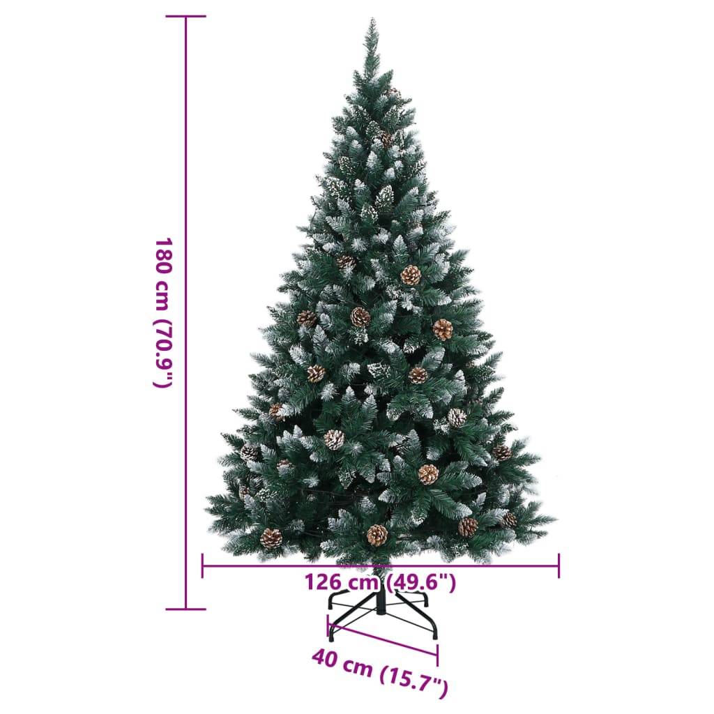 Vidaxl - Sapin de Noël artificiel 300 LED 180 cm vidaXL 3315775 - Image 3