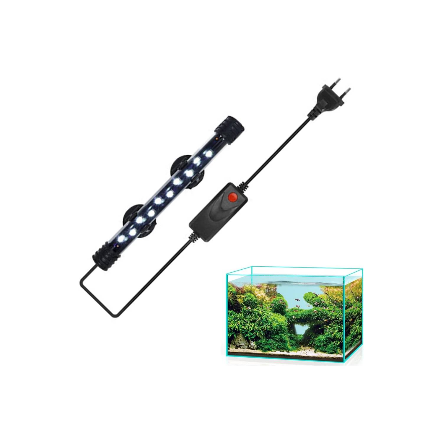 DtopbuyAge - Bande LED Submersible pour Aquarium - Éclairage Étanche S DtopbuyAge - Image 1