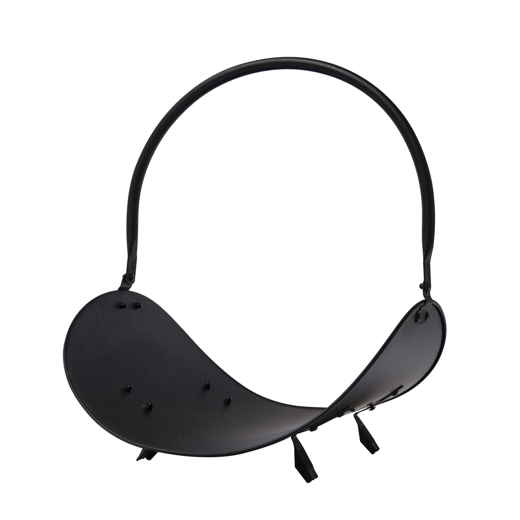Range bûches en acier noir WERKA PRO 48cm - Image 3