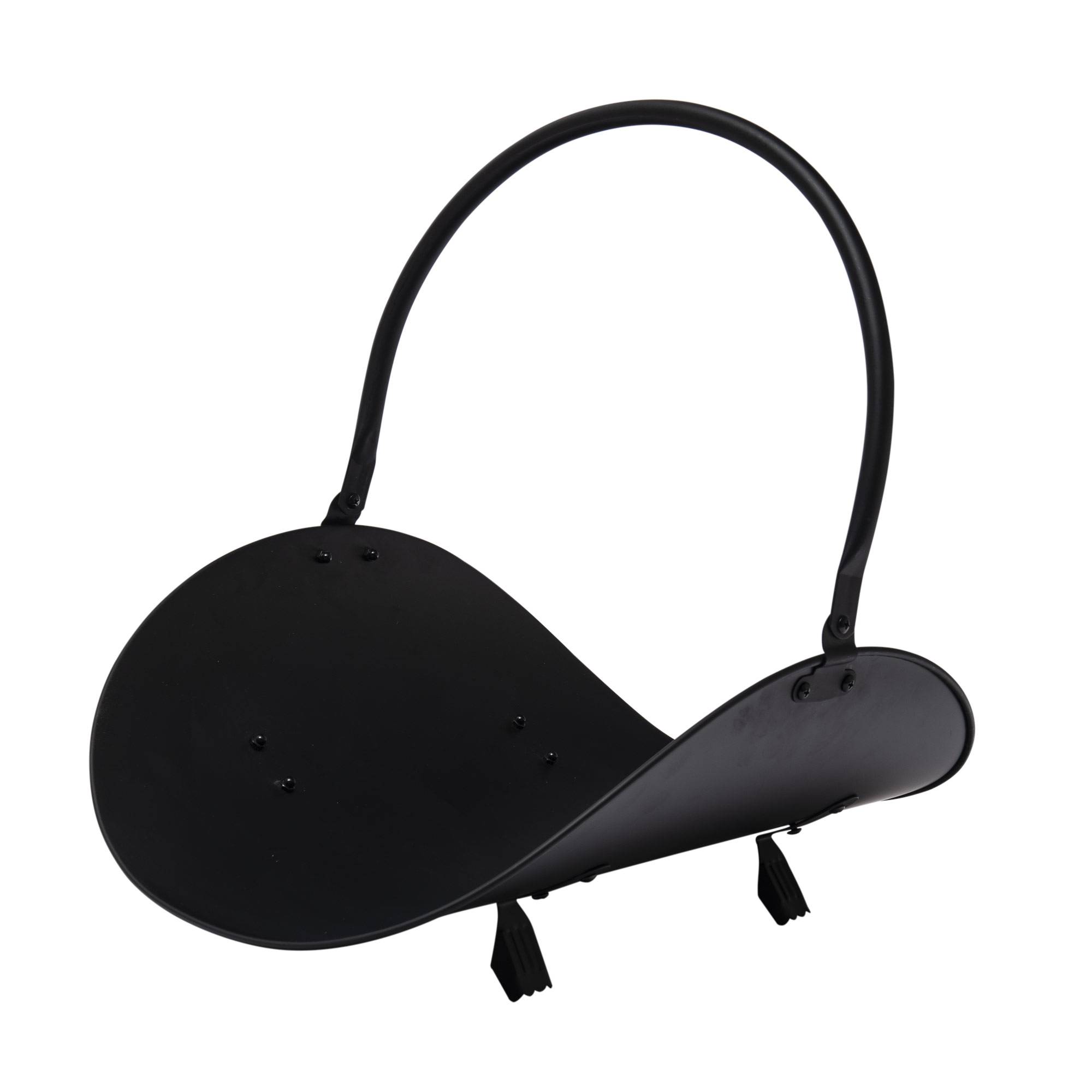 Range bûches en  acier noir WERKA PRO  48cm