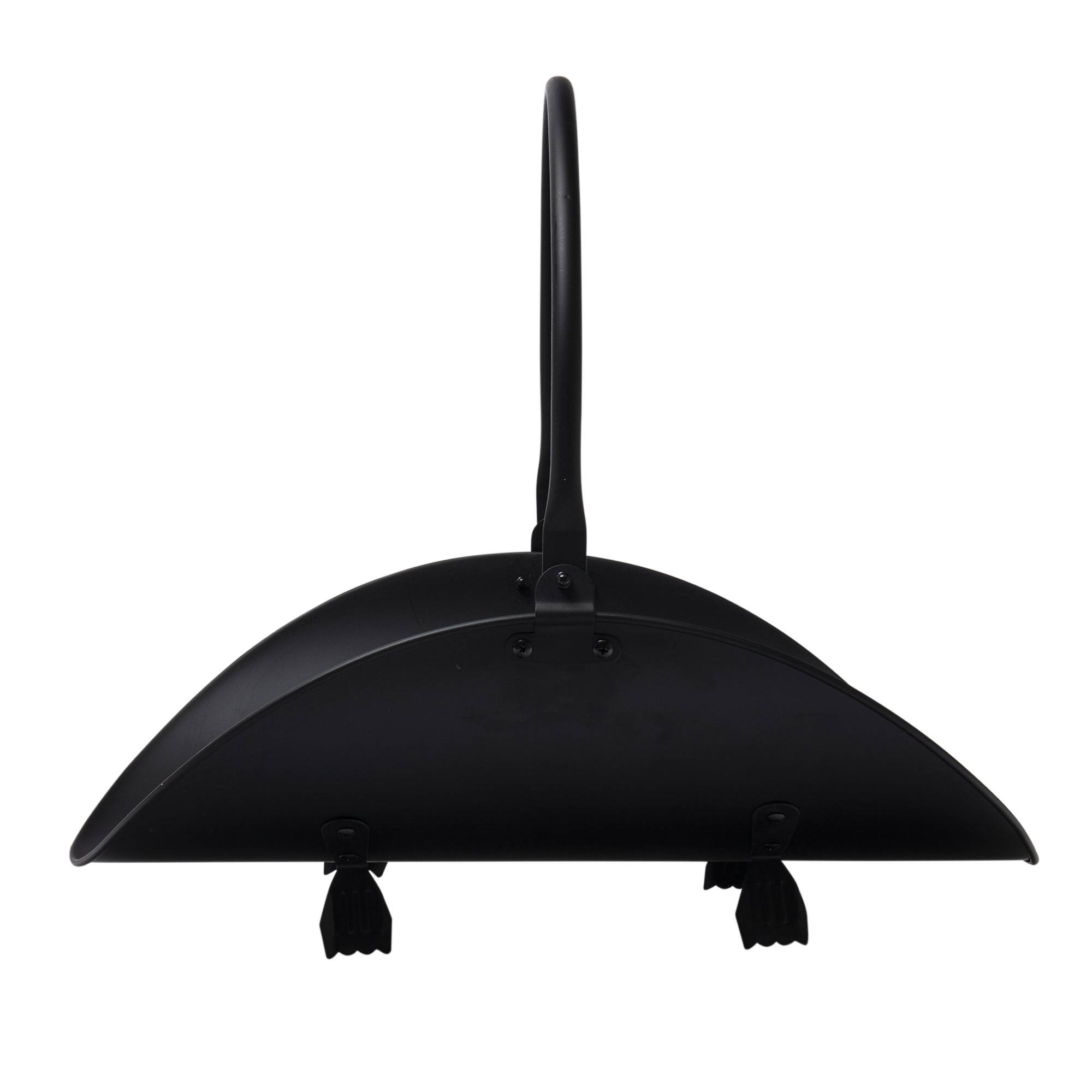 Range bûches en  acier noir WERKA PRO  48cm - Image 2