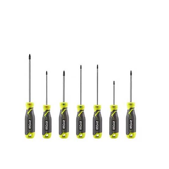 Lot de 7 tournevis Torx à tête magnétique RYOBI RHSDS7PC Ryobi - Image 2