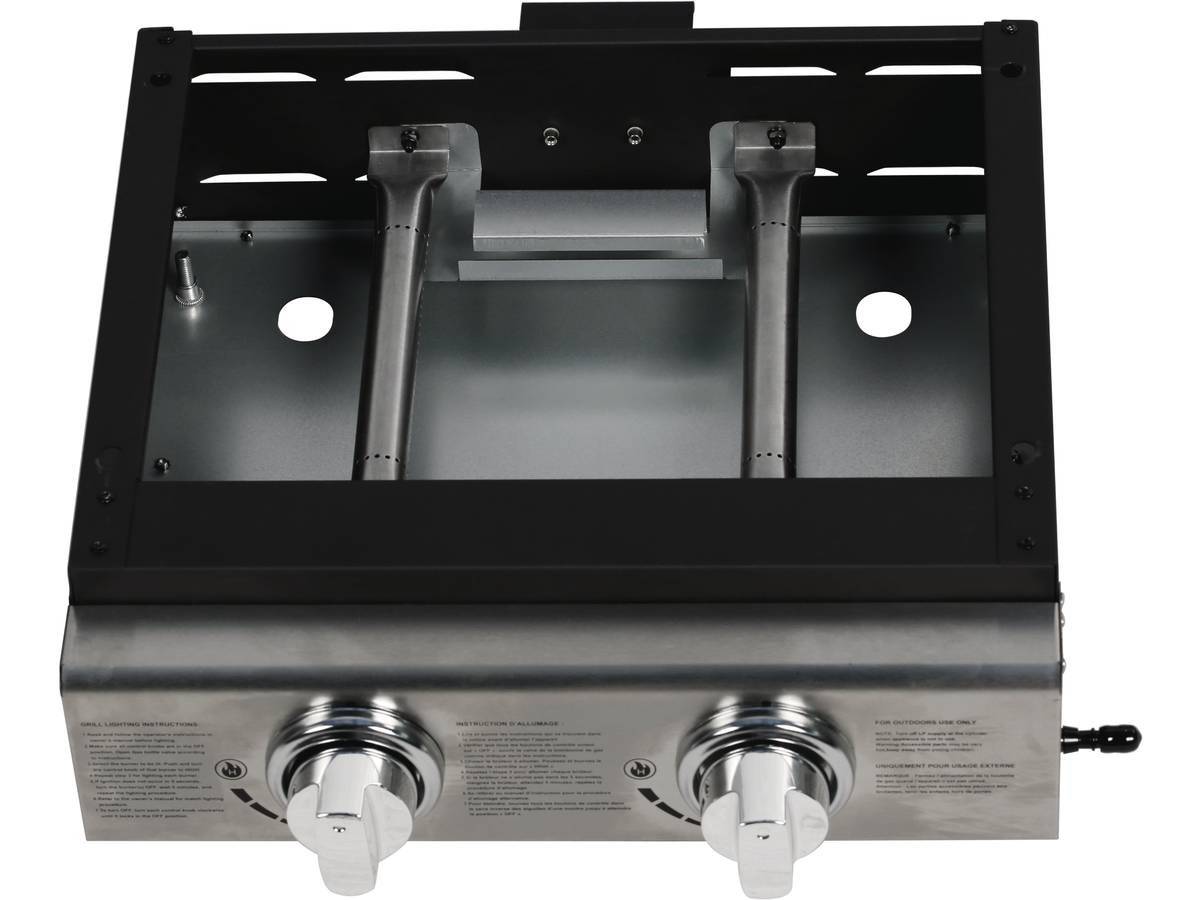 Habitat Et Jardin - Plancha "presto 2" - 2 Brûleurs - 5 Kw - Gris -habitat Et Jardin - Imagen 3