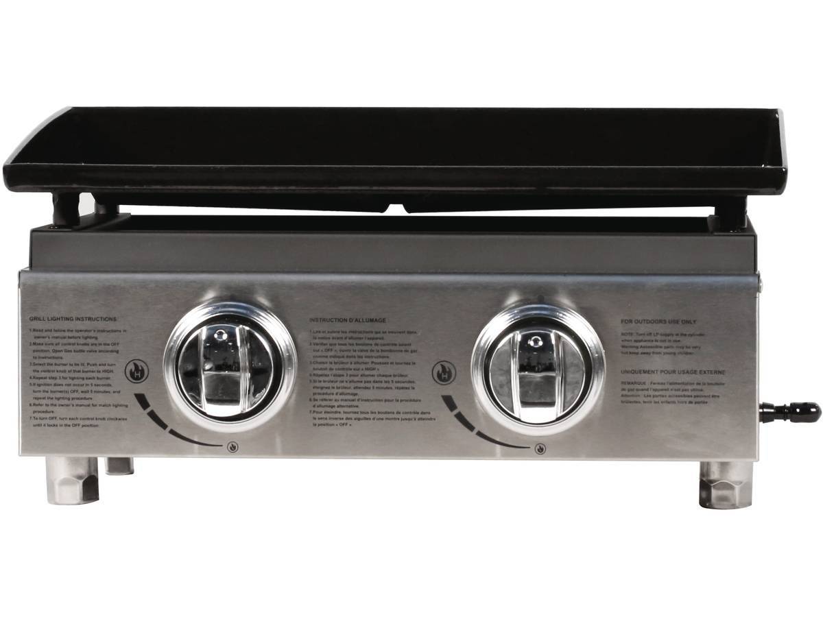 Habitat Et Jardin - Plancha "presto 2" - 2 Brûleurs - 5 Kw - Gris -habitat Et Jardin - Imagen 2