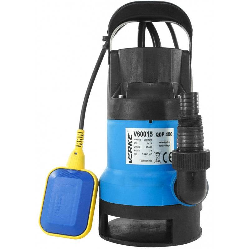 Importdistrib - Pompe  submersible vide cave Eaux propre Sales 400 W avec flotteur