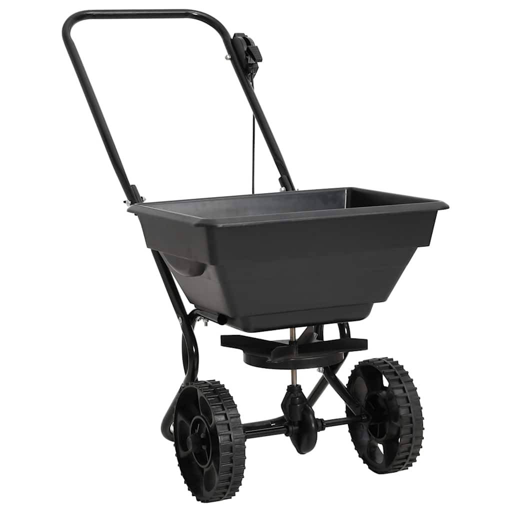 PANGIVO - Distributeur de sel PVC et acier noir 80 x 46 x 75 cm - PANGIVO