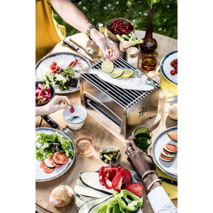 Barbecue de table à charbon 33x22cm BRASI-F Tellier - Image 4