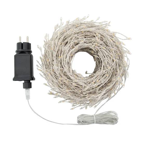 Lotti - Guirlande BOA Festoon 20m 1600 MicroLED Blanc Chaud & RGB MultiFLASH IP44 Timer - Lotti - Image 5