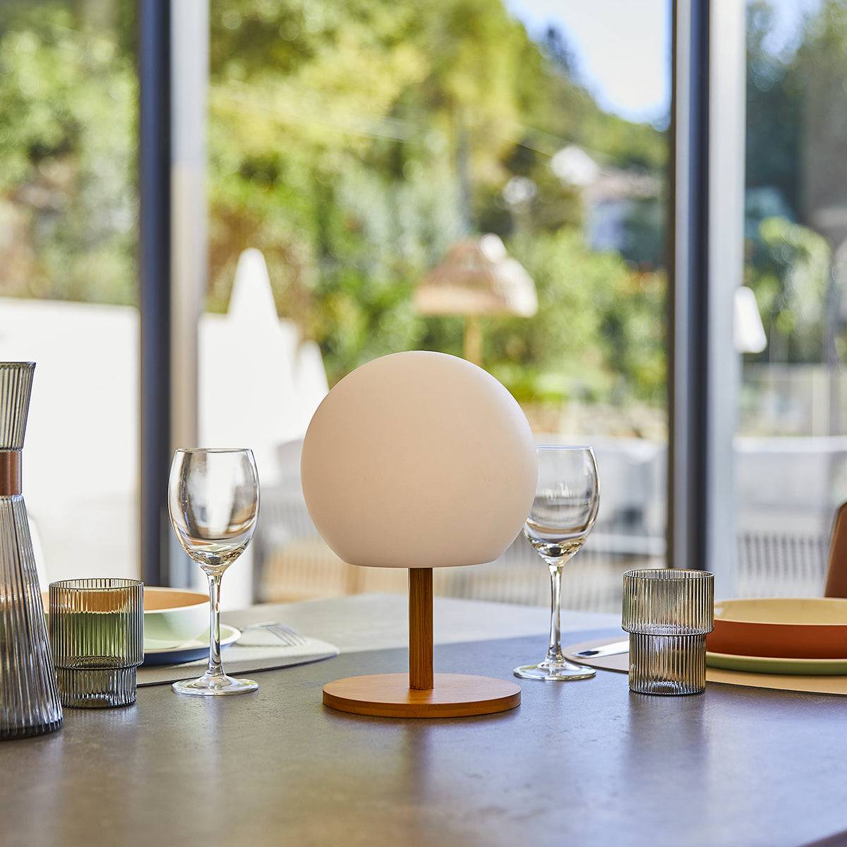 Lumisky - Lampe de table sans fil pied extensible LUNY H28cm - Imagen 3