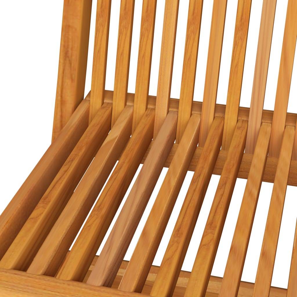 Vidaxl - Chaises pliantes avec coussins bleu clair, 6 pièces, en teck massif vidaXL 3065609 - Imagen 7