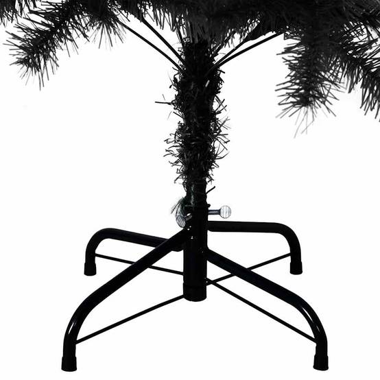 Vidaxl - Sapin de Noël artificiel avec support noir 150 cm PVC vidaXL 321000 - Image 6