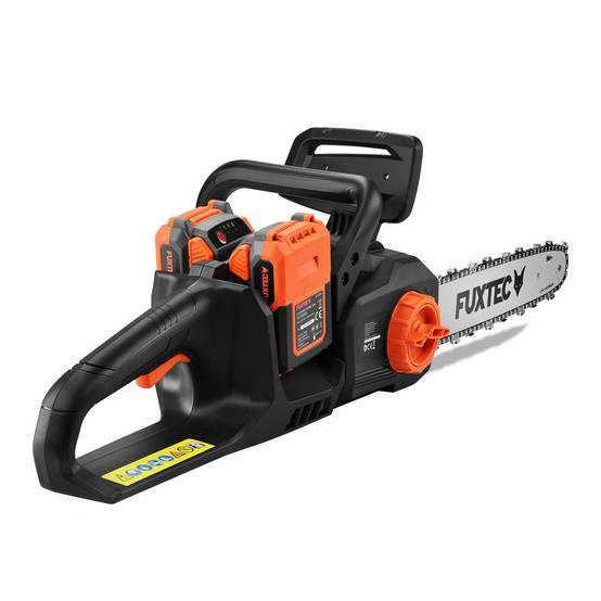 Tronçonneuse batterie sans fil 2x20V - FUXTEC FX-E2KSSET - longueur de coupe 35cm, batteries & double chargeur - Image 2