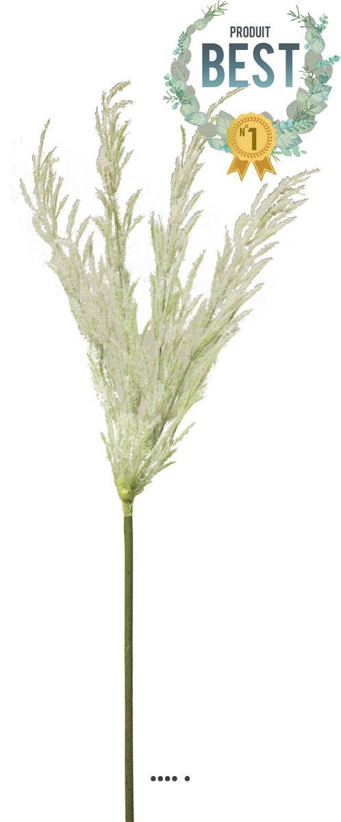 Artificielles - Herbe des prairies artificielle en piquet, H 99 cm Crème - BEST - couleur: Crème - Imagen 1