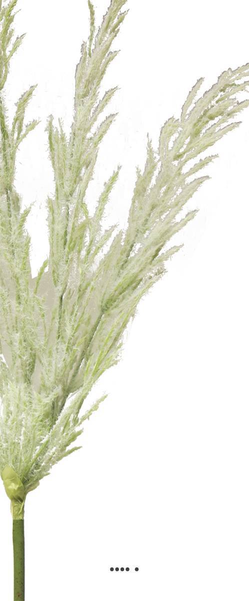 Artificielles - Herbe des prairies artificielle en piquet, H 99 cm Crème - BEST - couleur: Crème - Imagen 3