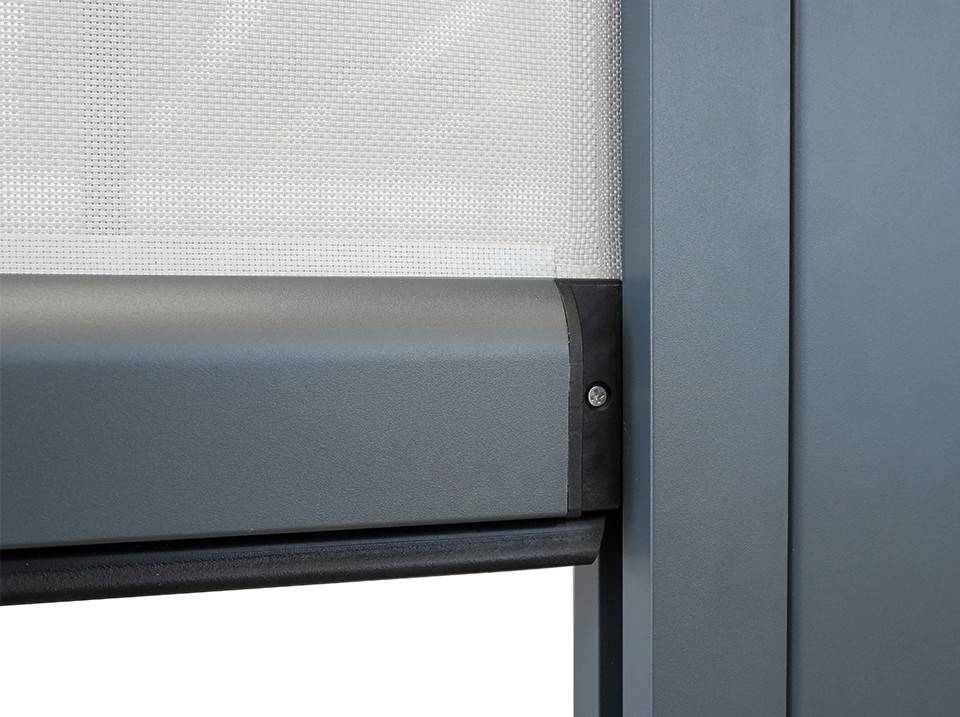 Pergola Bioclimatique Aluminium Adossee 12m² - 3x4m - Store Latéral Inclus - Imagen 7