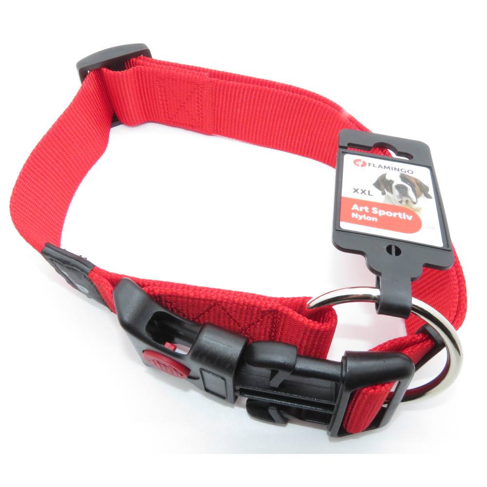 Collier Ziggi rouge 55 -75 cm 40 mm  taille XL pour chien - Imagen 1