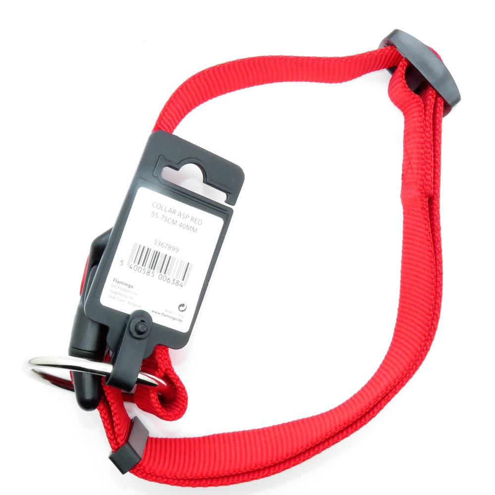 Collier Ziggi rouge 55 -75 cm 40 mm  taille XL pour chien - Imagen 2