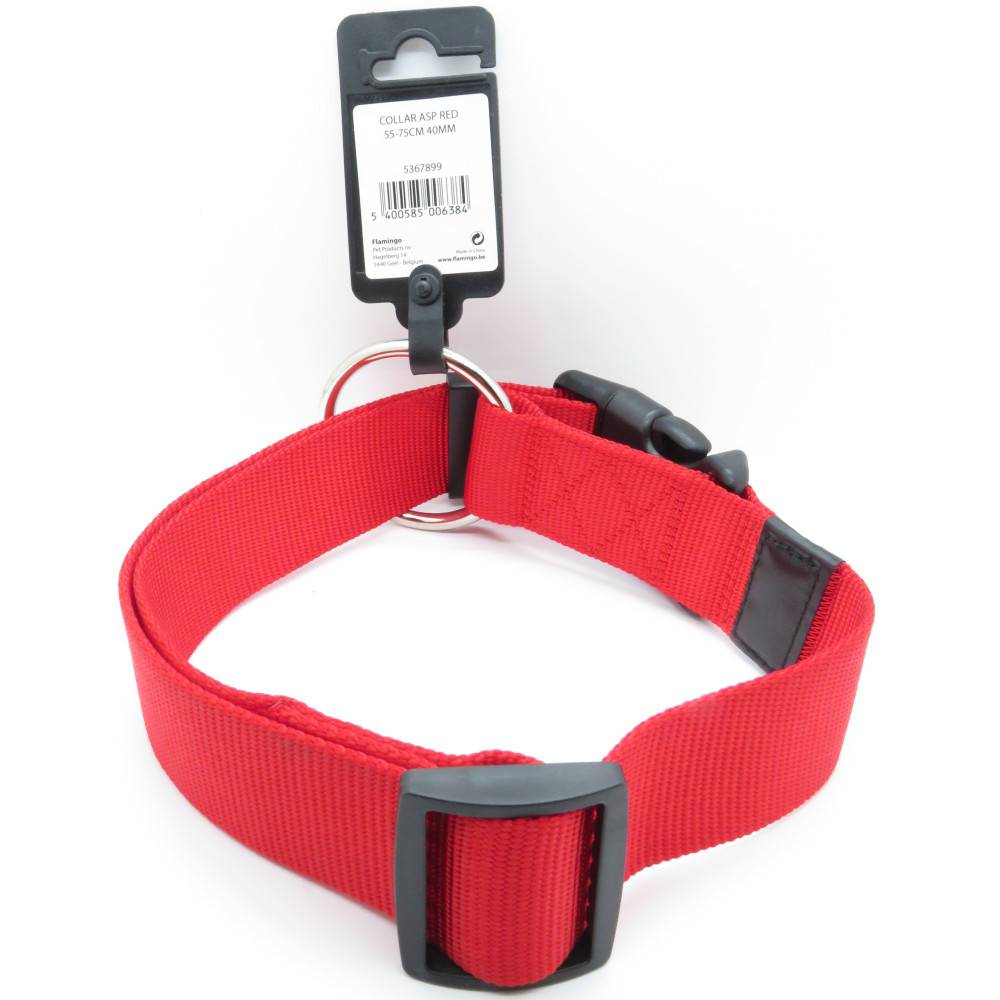 Collier Ziggi rouge 55 -75 cm 40 mm  taille XL pour chien - Imagen 3