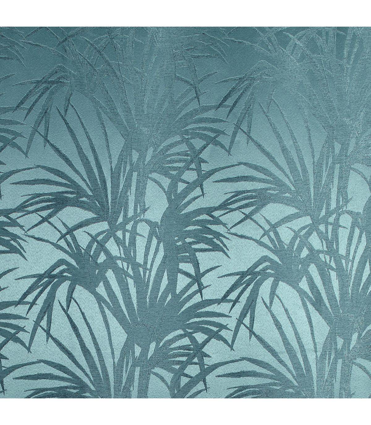 Atmosphera - Rideau à œillets Occultant Jacquard Bleu canard 140 x 260 cm - Imagen 2