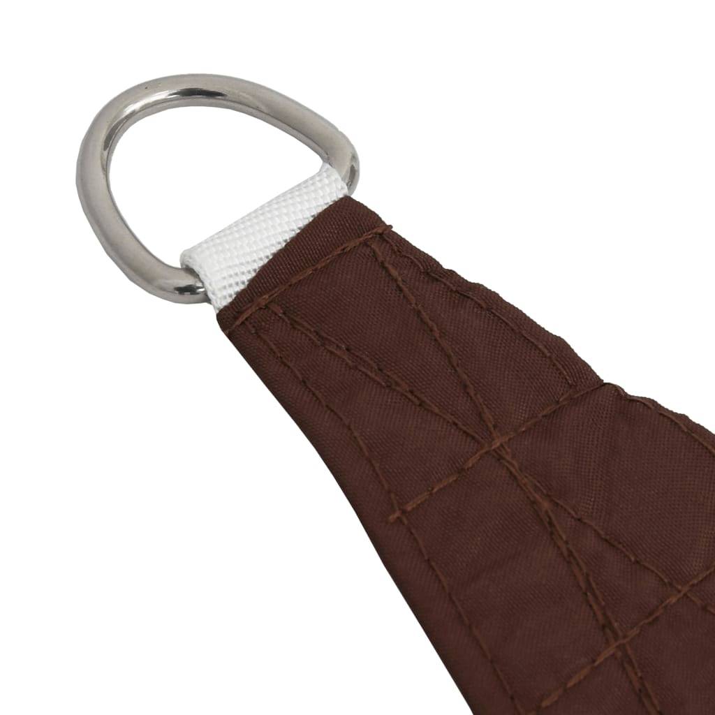 Helloshop26 - Voile toile d'ombrage parasol tissu oxford rectangulaire 2,5 x 4 m marron - Imagen 4