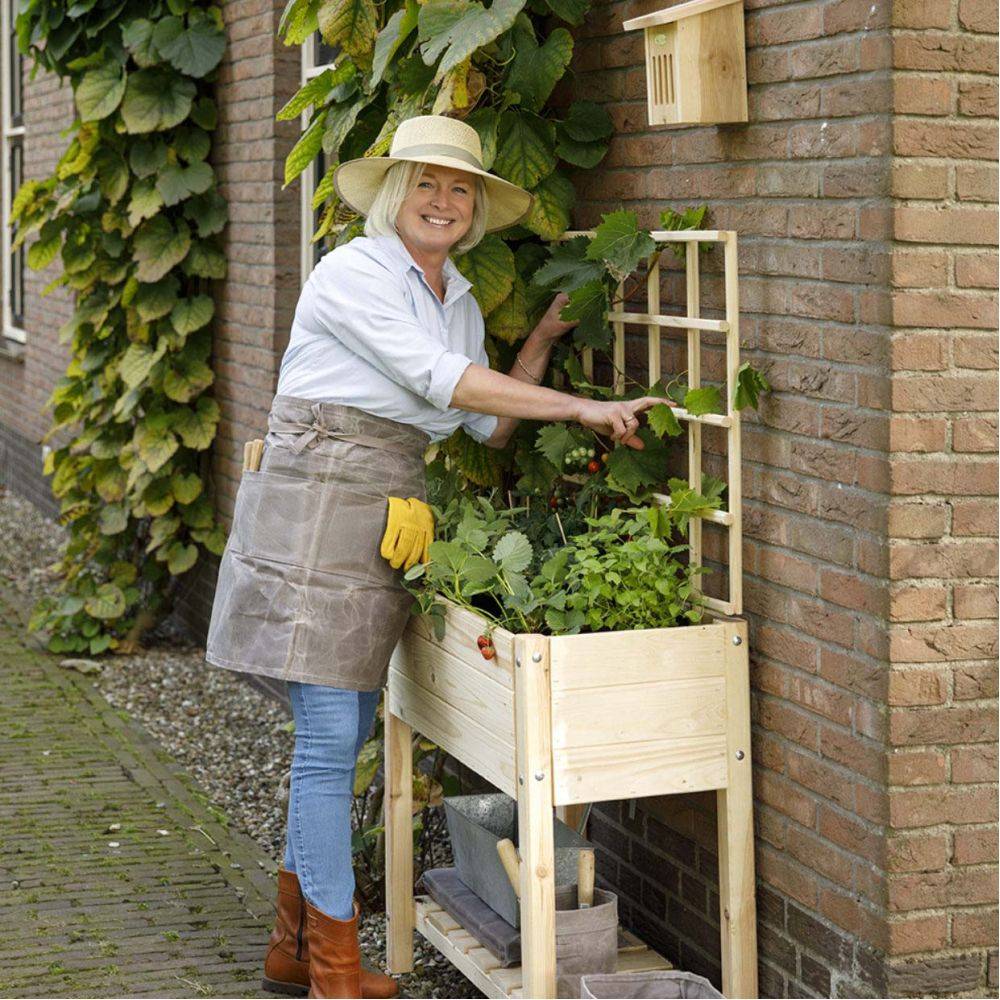 Esschert Design - Carré potager S bois naturel 79 x 41 cm - Esschert Design - Imagen 2