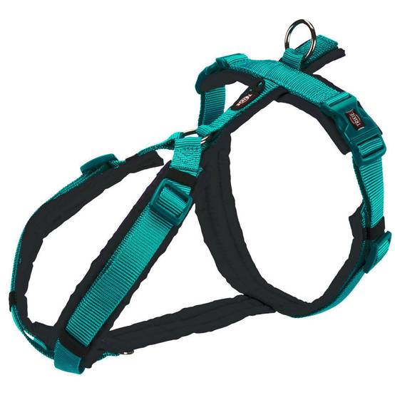 Trixie - Trixie - harnais trekking S tour de ventre 36–44 cm vert/ noir pour chien - Imagen 1
