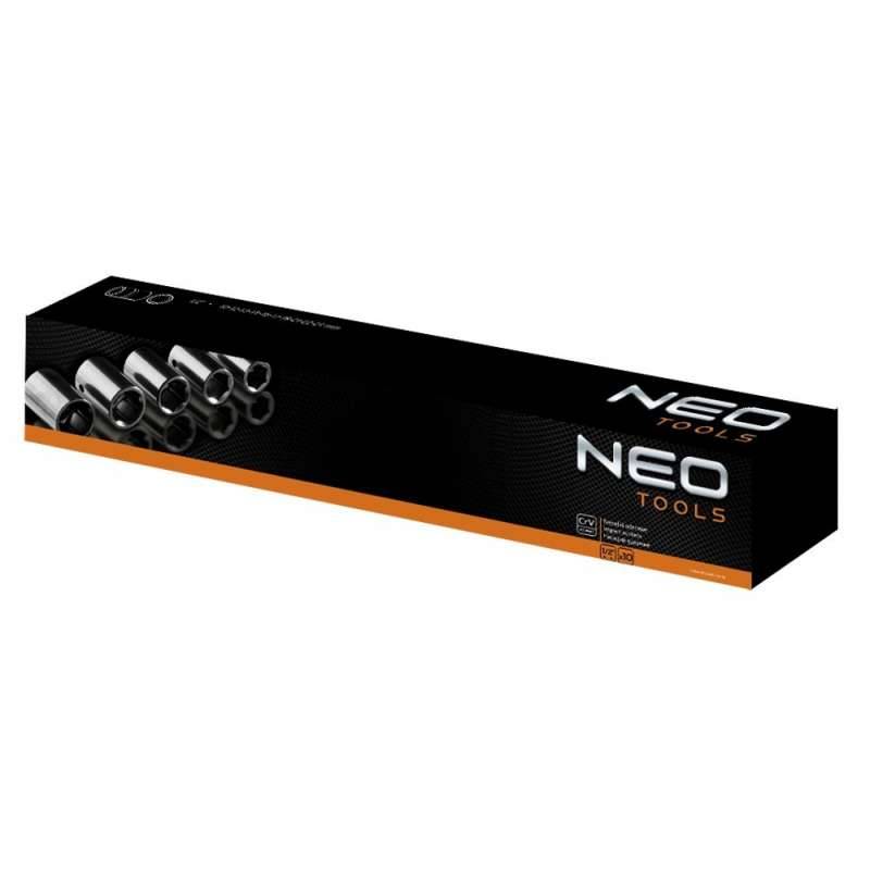 Neo Tools - Jeu de 10 Douilles à chocs 1/2 10 - 24 mm NEO TOOLS 12-101 Neo tools - Imagen 2