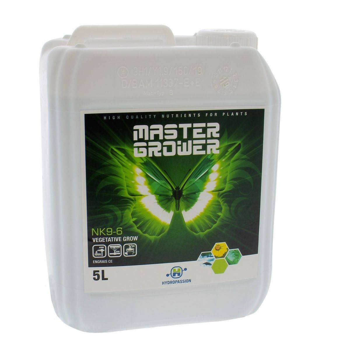 Engrais VEGETATIVE Grow 5 litres Master Grower - Hydropassion - Image 2