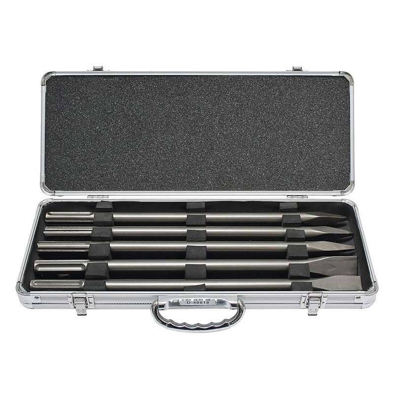 Makita - Coffret de 3 pointes et 2 burins 400 mm MAKITA D-42472 à emmanchement SDS-Max Makita - Imagen 1