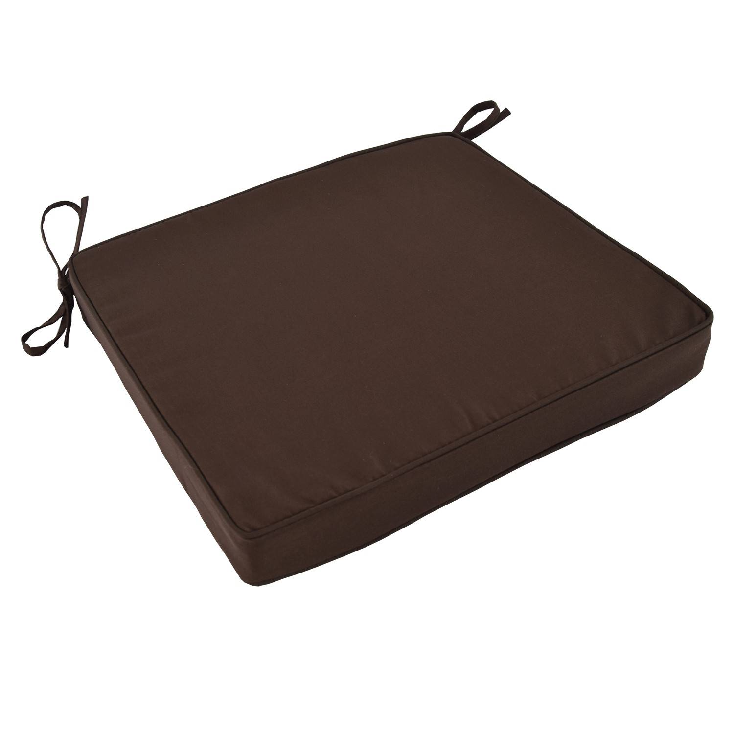 Coussin Chocolat pour chaises et fauteuils pliants - TECK'Attitude - Image 1