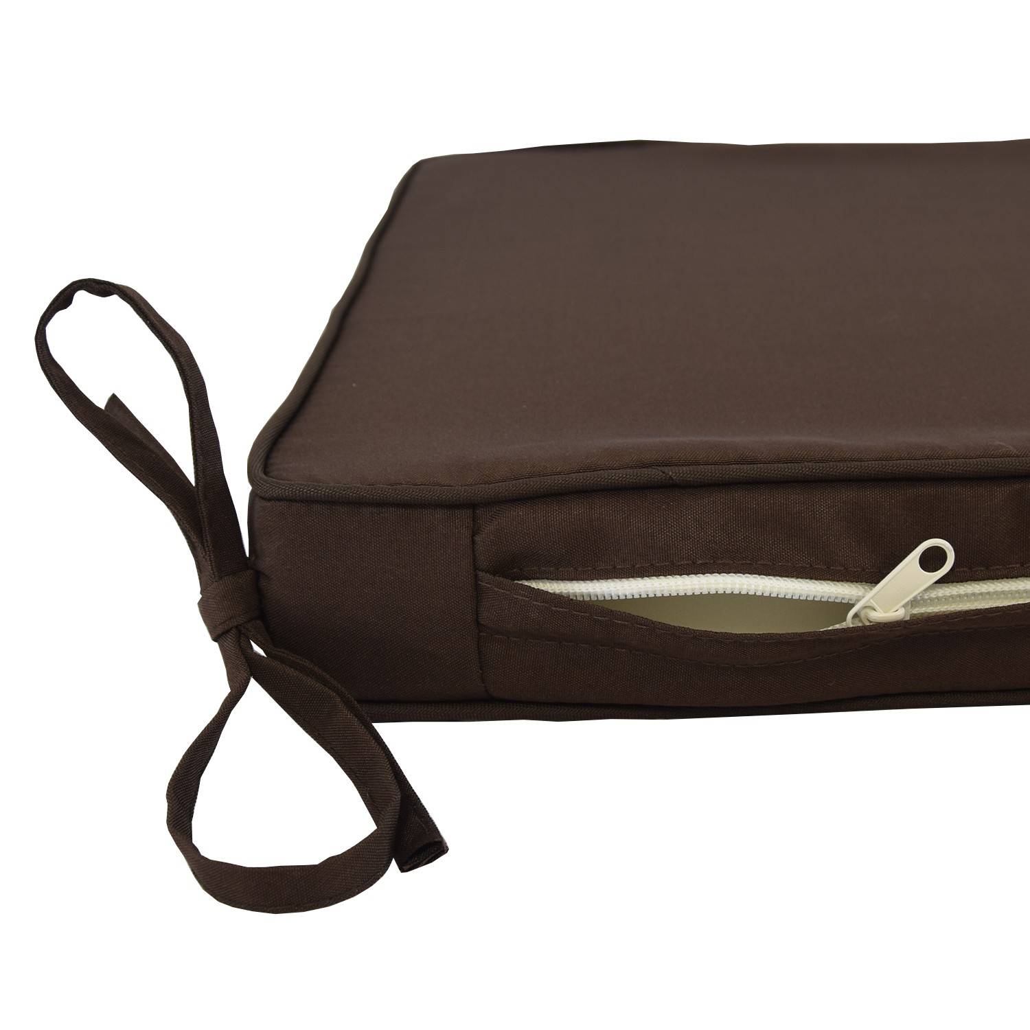 Coussin Chocolat pour chaises et fauteuils pliants - TECK'Attitude - Image 3