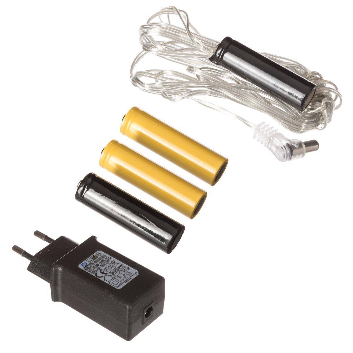 Fééric Lights & Christmas - Accesorio transformador para producto a pilas AA kit de 3 FEERIC LIGHTS & CHRISTMAS