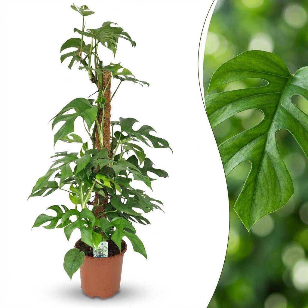 Mini Monstera - D19 H90cm - Image 3