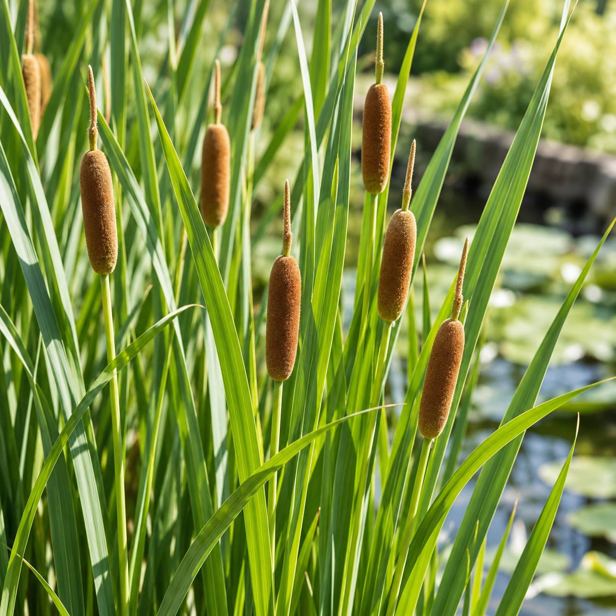 Massette à feuilles étroites - Typha gracilis - 12 plantes - Image 3