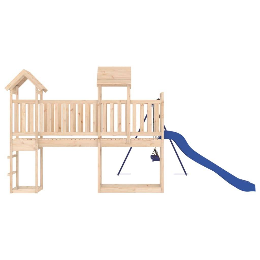 Helloshop26 - Ensemble de jeu d'extérieur 314 x 460 x 214 cm bois de pin massif - Imagen 4