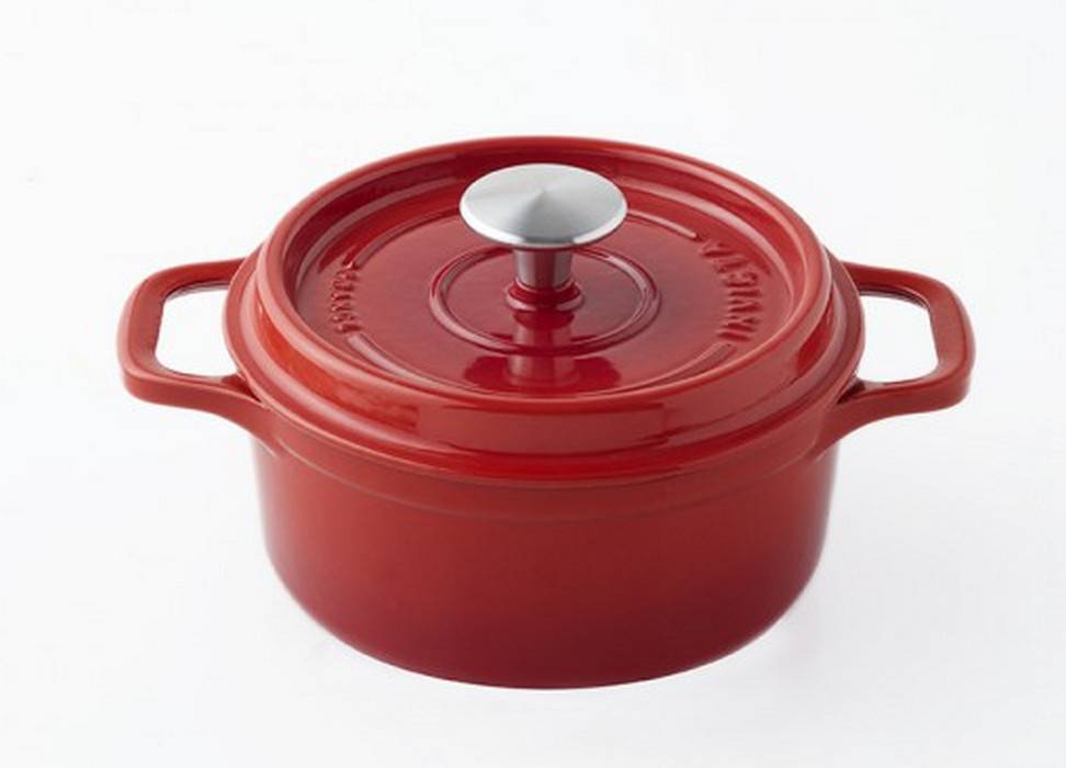 Invicta - Cocotte ronde Invicta 24 cm Rubis