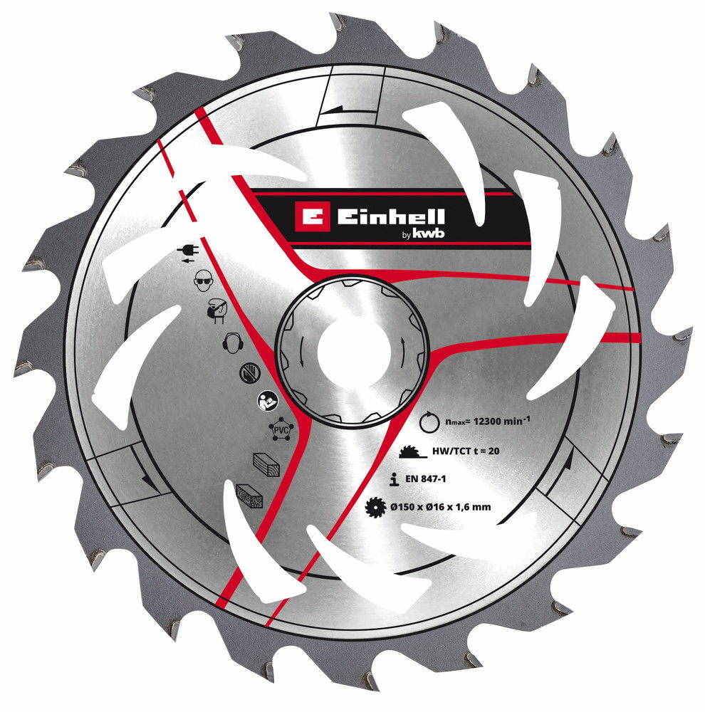 Kwb By Einhell - Lame circulaire 150x16mm,20dts - KWB by Einhell - Image 1