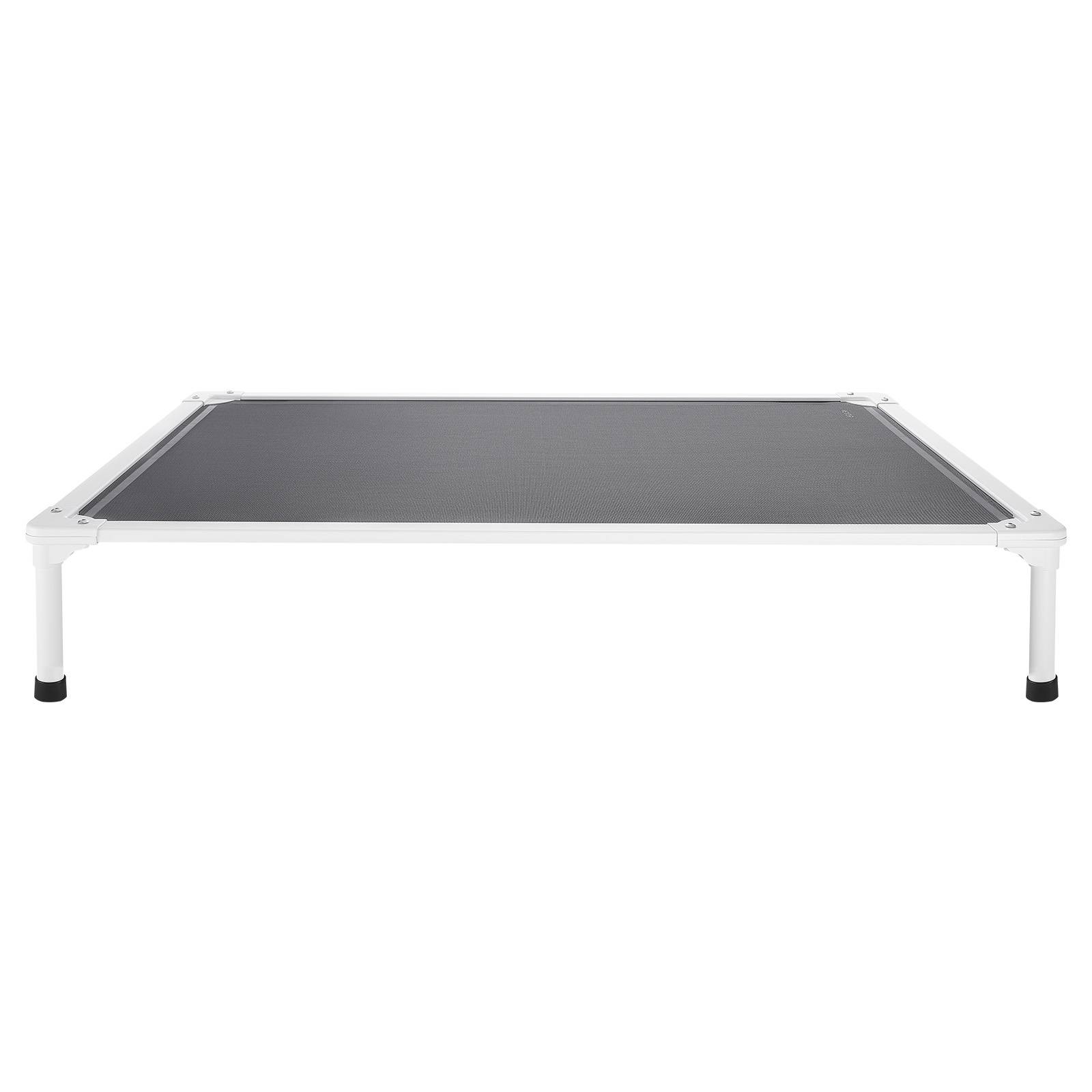 Vevor - VEVOR Lit surélevé chien/chat XL, cadre aluminium, maille respirante, portable, intérieur/extérieur, gris. - Image 9