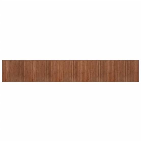 ComfortXL - Très Grand Tapis de Couloir en Lattes de Bambou pour Espace Commercial Marron 80x1000 cm – ComfortXL Outdoor Living - Image 2