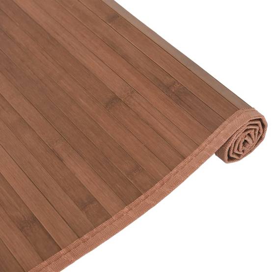 ComfortXL - Très Grand Tapis de Couloir en Lattes de Bambou pour Espace Commercial Marron 80x1000 cm – ComfortXL Outdoor Living - Image 4