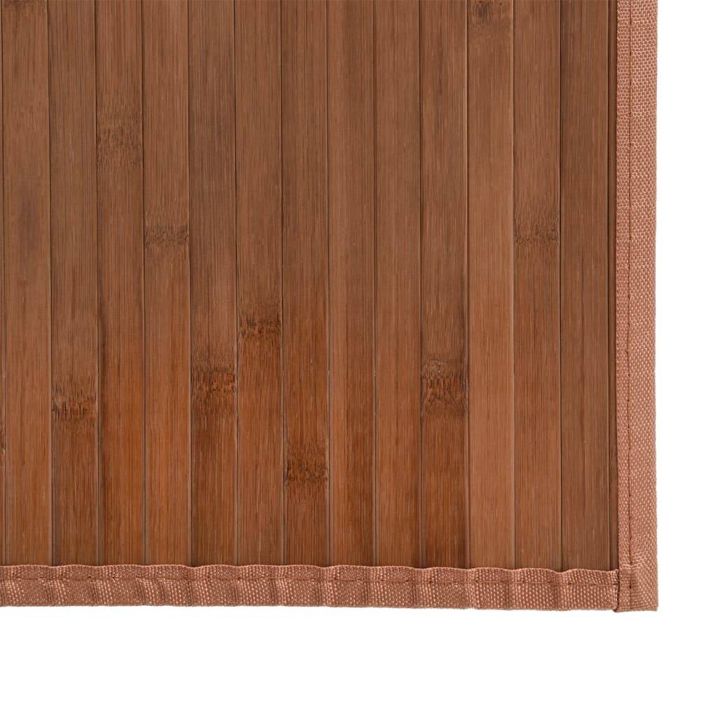 ComfortXL - Très Grand Tapis de Couloir en Lattes de Bambou pour Espace Commercial Marron 80x1000 cm – ComfortXL Outdoor Living - Image 6