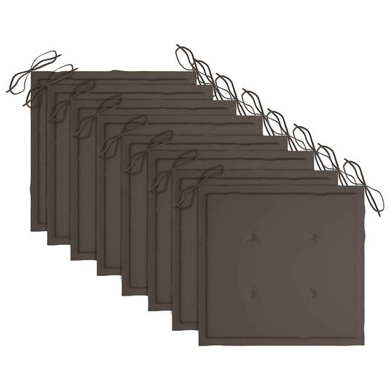 Prolenta Premium - Lot de 8 Chaise bois composite Esperanza Taupe 60 X 57,5 X 90 cm - P87209T - Image 7