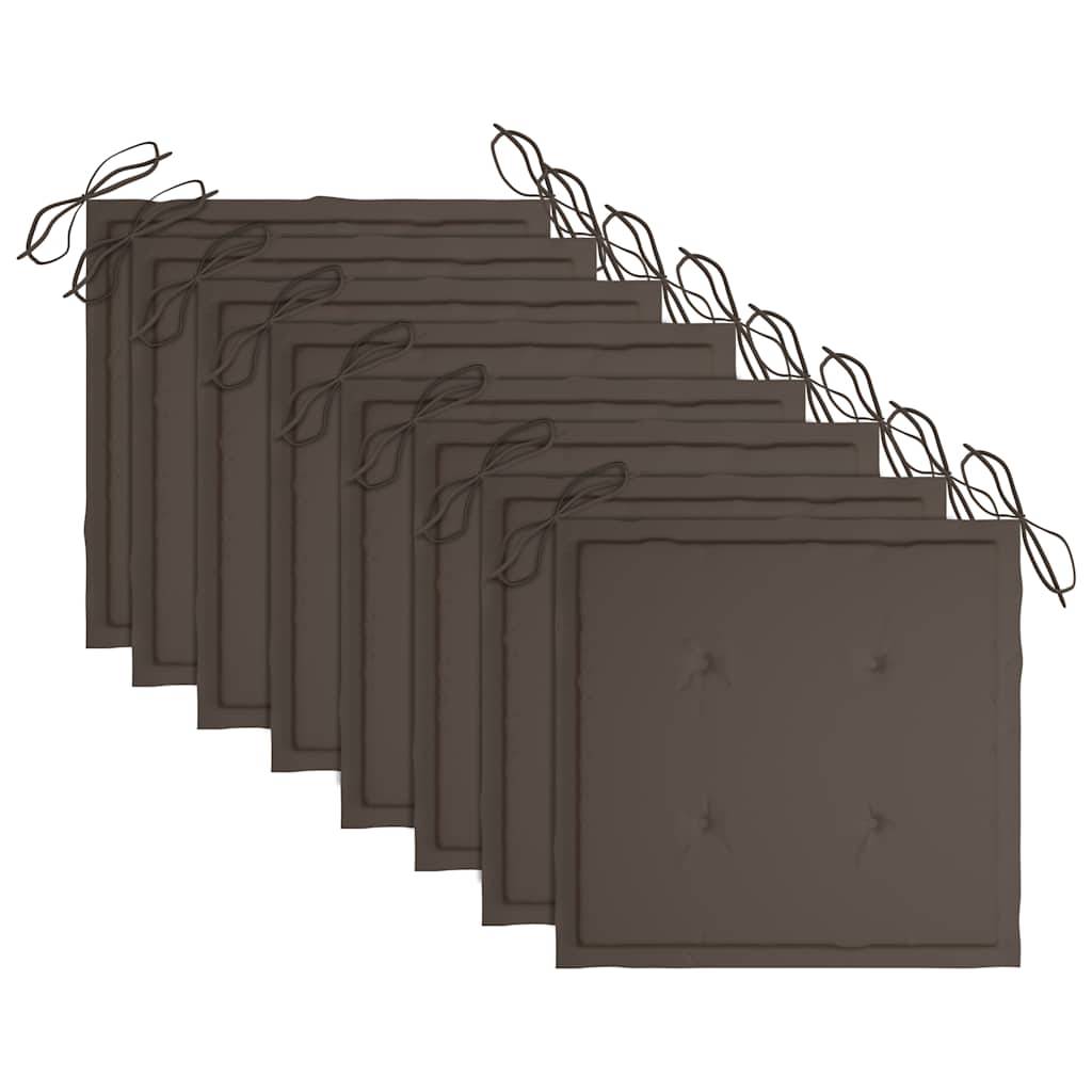 Prolenta Premium - Lot de 8 Chaise bois composite  Esperanza Taupe 60 X 57,5 X 90 cm  - P87209T - Image 7