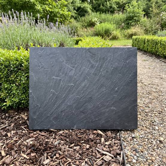 Jardinex - Pas japonais ardoise 40 x 30 x 3 cm - Noir (Lot de 15) - Jardinex - Imagen 2