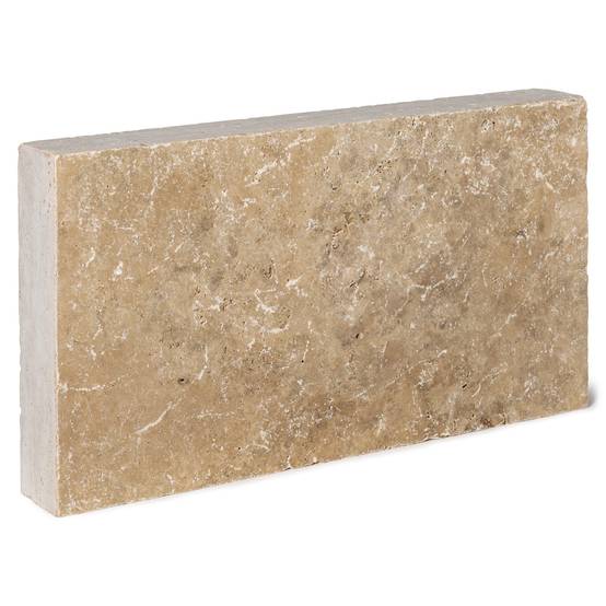 Bordure de jardin Travertin Beige Nuancé 61x33x8 cm (à l'unité) - RO'MA NATURE - Image 2
