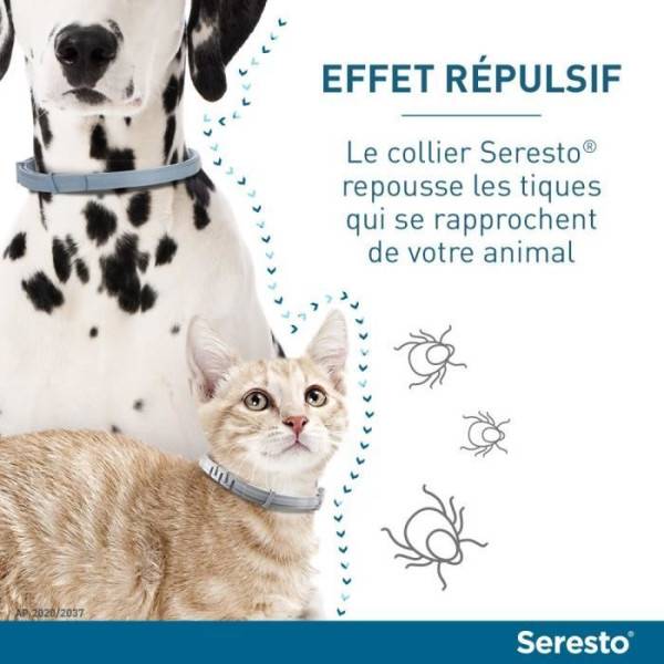 Seresto - SERESTO Chien Collier Anti-Puces et Anti-Tiques +8kg 2 unités - Image 4