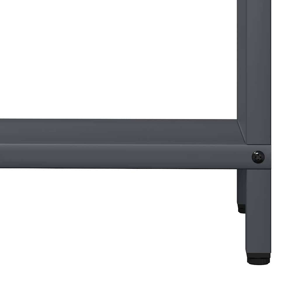 Range-bûches vertical acier intérieur Anthracite 60x25x90 cm – ComfortXL Outdoor Living - Image 8