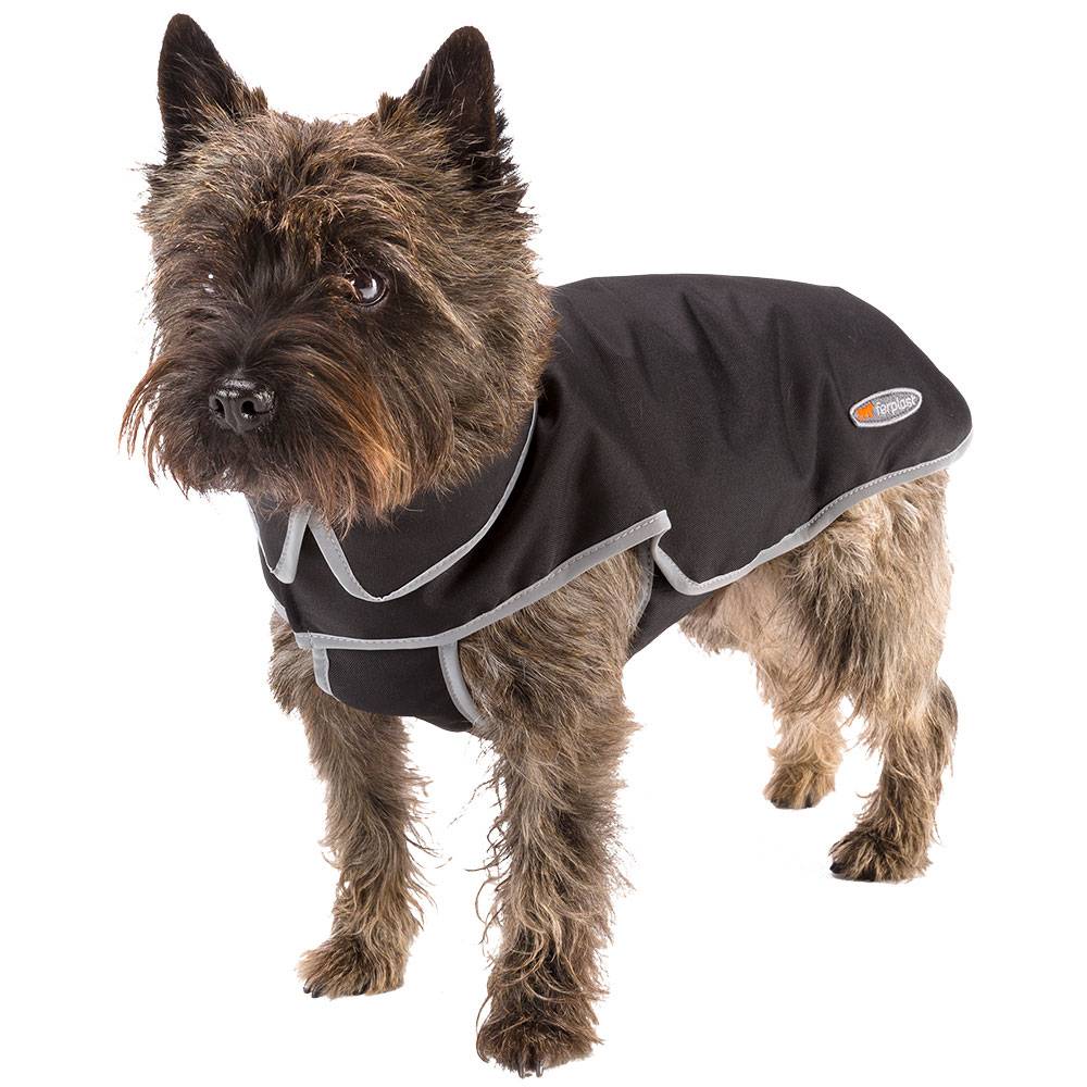 Ferplast - Manteau pour Chiens Rembourré Coupe-vent Imperméable TECHNO 40, Réfléchissant, Collier intégré - Imagen 1