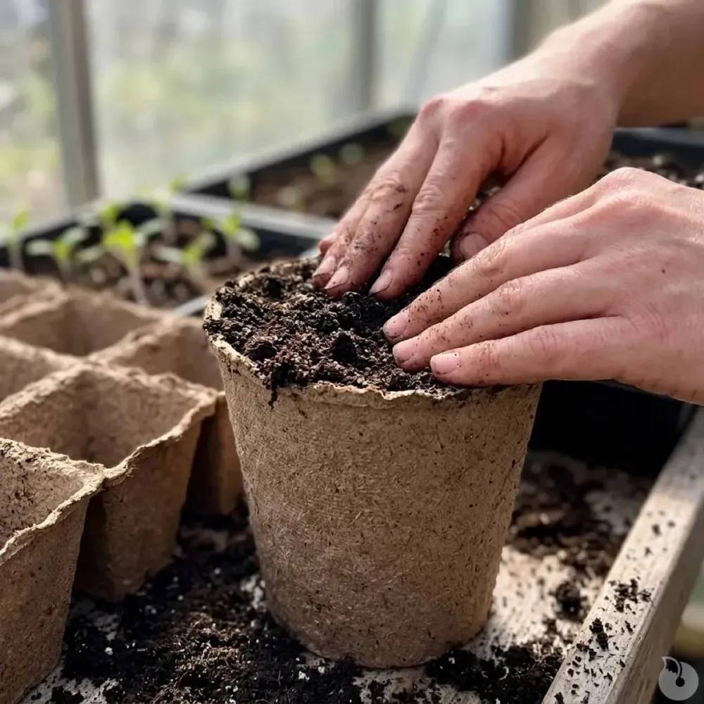 Autre - 10 pots biodégradables pour semis Progarden Progarden - Image 1